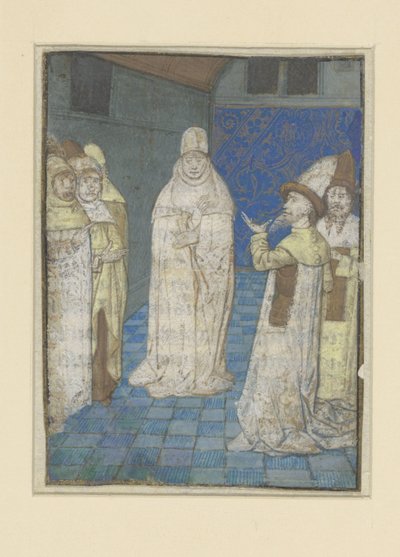 Boccaccio Mediates in a Discussion (The Fates of Noble Men and Women) by Anonymous