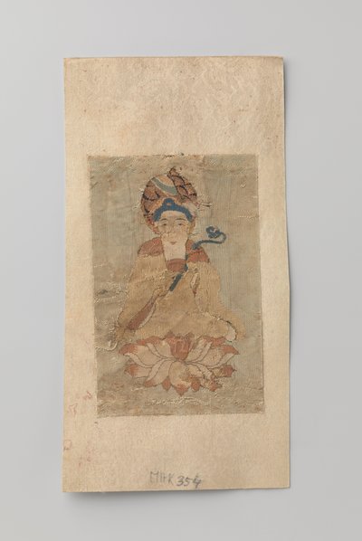 Buddha with Ruyi in Hand, Seated on a Lotus by Anonymous