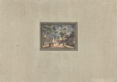 Fire in Muiderberg, 1746 by Anonymous