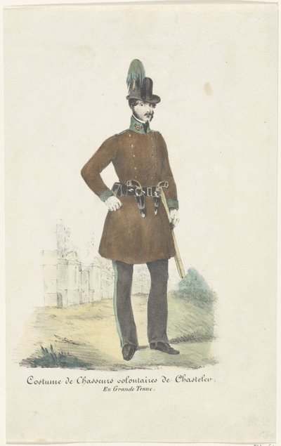 Chasseur du Marquis de Chasteler, 1830 by Anonymous