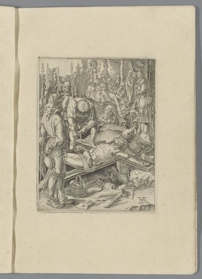 Christ Nailed to the Cross by Anonymous