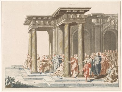 Christ Healing the Paralytic at the Pool of Bethesda by Anonymous