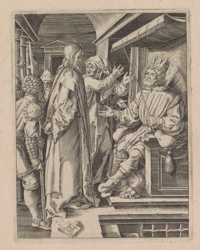 Christ Before Herod The Small Passion by Anonymous