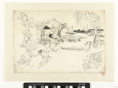 Chushingura Scenes by Anonymous