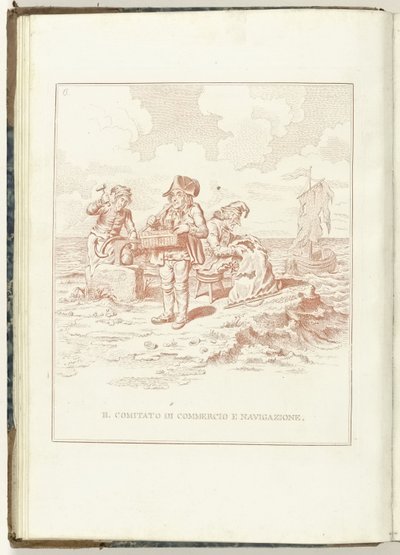 Committee of Commerce and Navigation, 1795 (Hollandia Regenerata series) by Anonymous
