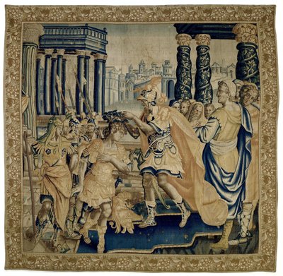 Coriolanus Receiving the Laurel Wreath by Anonymous