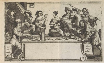 The Frenchman and the Dutchman, 1673 by Anonymous