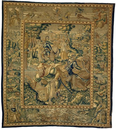 The Arrival of Eliezer at the Well by Anonymous