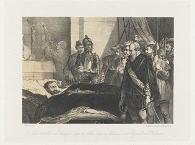 The Last Honors Paid to the Bodies of Egmond and Horne, 1568 by Anonymous