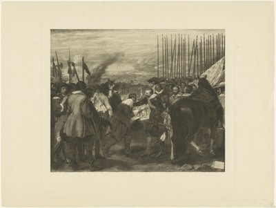 The Surrender of Breda, after Velázquez by Anonymous
