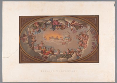 The Ceiling Painting of the Trèves Hall, Binnenhof by Anonymous