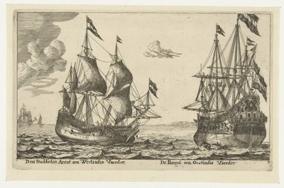 The Ships The Pearl and The Double Eagle by Anonymous