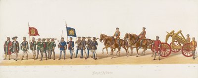Delft Procession of 1873 (ninth plate) by Anonymous