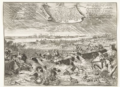 Dike Breach at Coevorden, 1673 by Anonymous