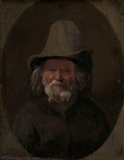 Elderly Man, Head and Shoulders by Anonymous
