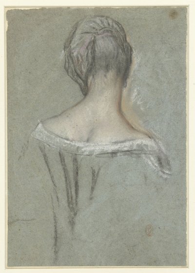 Elegant Lady, from Behind by Anonymous