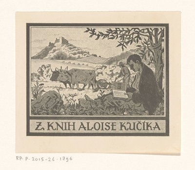 Ex Libris of Aloise Kučika by Anonymous