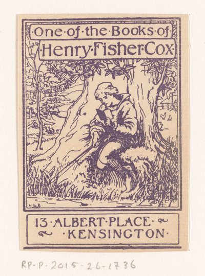 Ex Libris of Henry Fisher Cox by Anonymous