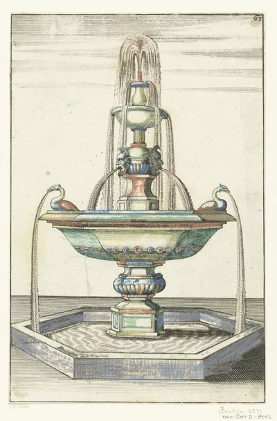 Fountain Consisting of Three Basins by Anonymous