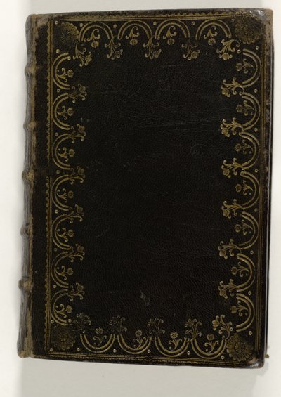 Prayer Book in Manuscript with Pasted Hand-Colored Prints by Anonymous