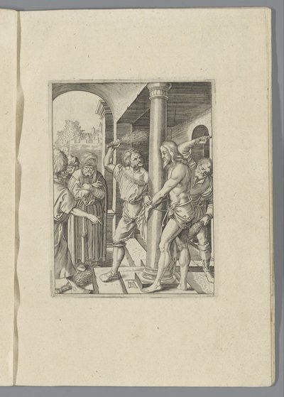 Scourging of Christ (The Small Passion) by Anonymous