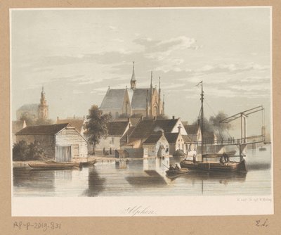 View of Alphen aan den Rijn by Anonymous
