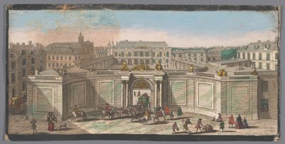 View of Hôtel de Soubise in Paris by Anonymous