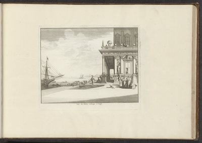 View of Palazzo Colinga in Venice by Anonymous