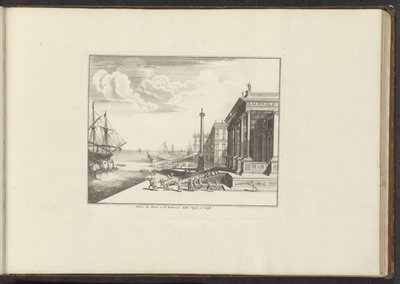 View of Palazzo del Nunzio Ponteficio in Venice by Anonymous