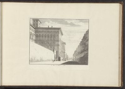 View of Villa Borghese in Rome by Anonymous