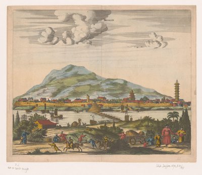 View of the Chinese City Nanjing by Anonymous