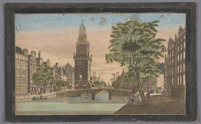 View of the Jan Roodenpoort Tower in Amsterdam by Anonymous