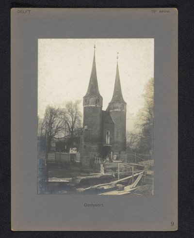 View of the East Gate in Delft by Anonymous