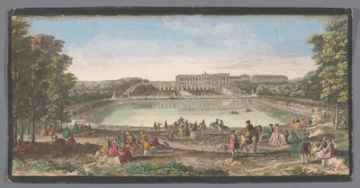 View of the Orangery of the Palace of Versailles by Anonymous
