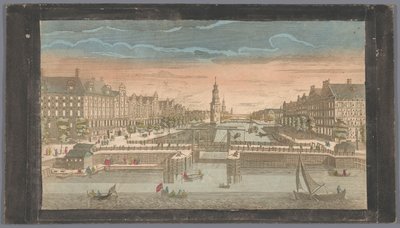 View of the Oudeschans in Amsterdam Seen from the IJ by Anonymous