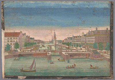 View of the Oudeschans in Amsterdam Seen from the IJ by Anonymous