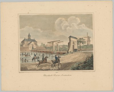 View of the Utrecht Gate in Amsterdam (Views of the Six Main Gates of the City of Amsterdam, 1st Booklet) by Anonymous