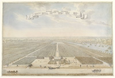 View of the Cornelis Vriendschap Plantation in Suriname by Anonymous