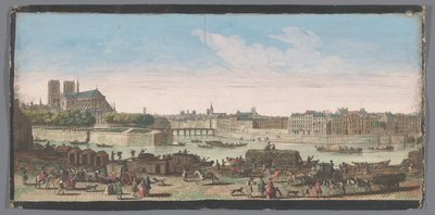 View of the City of Paris Seen from the Quai de Miramion by Anonymous