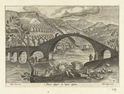 View of a Bridge in Tuscany (Pontis effigies. In Tuscia uspiam) by Anonymous