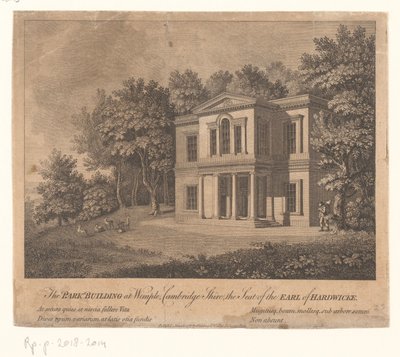 View of a Building on the Wimpole Estate by Anonymous