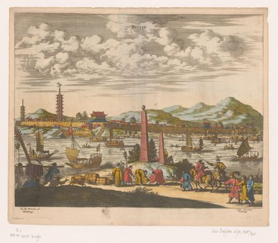 View of a City in China by Anonymous
