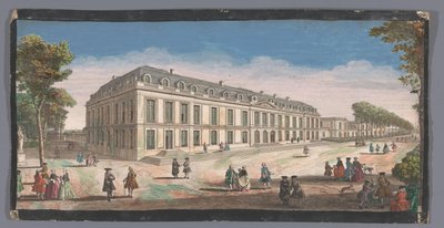 View of the Château de Choisy from the Garden by Anonymous