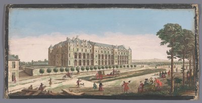 View of the Château de Madrid in Paris by Anonymous