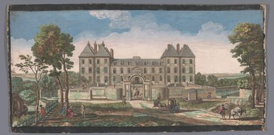 View of the Chateau de Saint-Maur by Anonymous