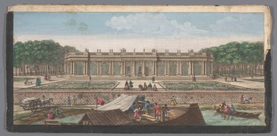 View of the Grand Trianon in the Garden of Versailles by Anonymous