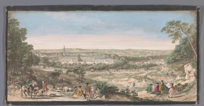 View of the Maison Royale de Saint-Louis in Saint-Cyr by Anonymous