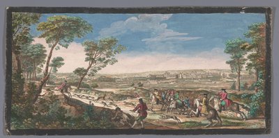 View of the Palais de Fontainebleau by Anonymous