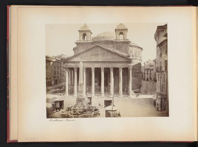 View of the Pantheon in Rome, Italy by Anonymous