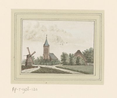 View of the Village Hoogwoud by Anonymous